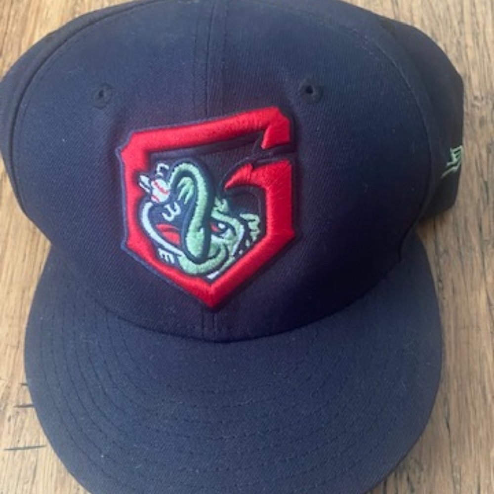 Gwinnett Stripers New Era Alternate Logo Authentic Collection 59Fifty Fitted Hat